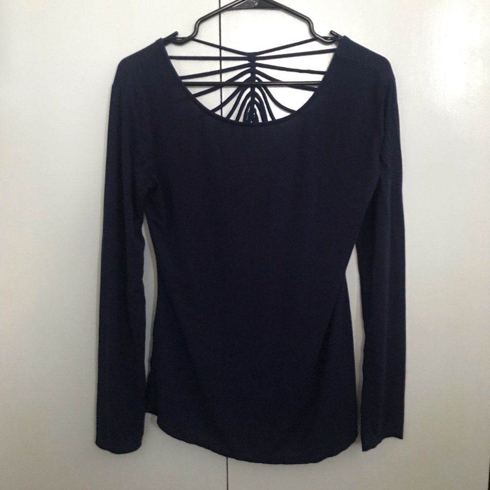 BKE Long Sleeve open back